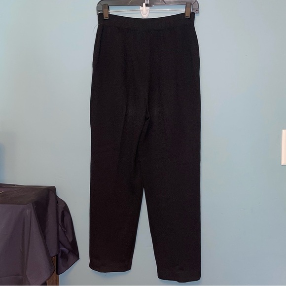 St John Basics Knit Pull On Pants Size 4 - Picture 5 of 6